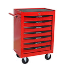 Rolling Metal Tool Chest With Drawers, Steel Storage Cabinet With Ball Bearing Slides by HouseOfZazla