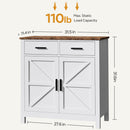 Modern Farmhouse Kitchen Storage Cabinet