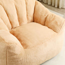 Beanbag Chair, Beanbag Sofa Chair With Armrests Stuffed High Density Foam by HouseOfZazla
