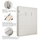 Folding Vertical Murphy Wall Bed by HouseOfZazla