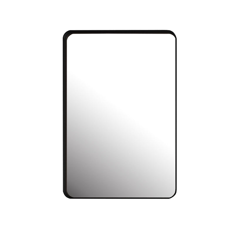 20x30 Inch Recessed Black Metal Framed Medicine Cabinet, photo 5 of 10