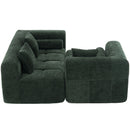 Sectional Free Combined Sofa With 2 Side Pockets by HouseOfZazla