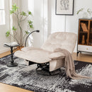Modern Swivel Gliding Recliner Chair With Rocking Function And Phone Holder, Large Comfortable by HouseOfZazla