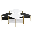 Modern Nesting Coffee Tables Set of 4