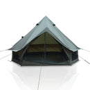 4 Season Bell Tent 9.8 FT Green Waterproof Glamping Tent by HouseOfZazla