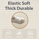 136" Plush Cloud 3-seater Sofa: Modular Design with Footstools