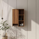 24 Inch Wall-Mounted Side Cabinet and Storage Shelves Combination by HouseOfZazla