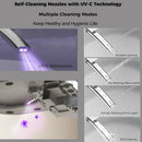 Starry Night Light Smart Toilet with Built-In Bidet
