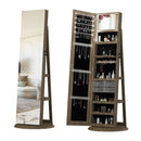 Swivel Jewelry Cabinet With Full Length Mirror by Unique Piece Furniture