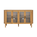 Stylish Large Storage Cabinet with 4 Doors