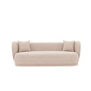 Siri - Upholstered Sofa - Wheat by HouseOfZazla