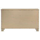 Oakglen 6-drawer Bedroom Dresser Weathered Oak