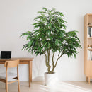 7FT Artificial Willow Tree Indoor Faux Greenery Plant