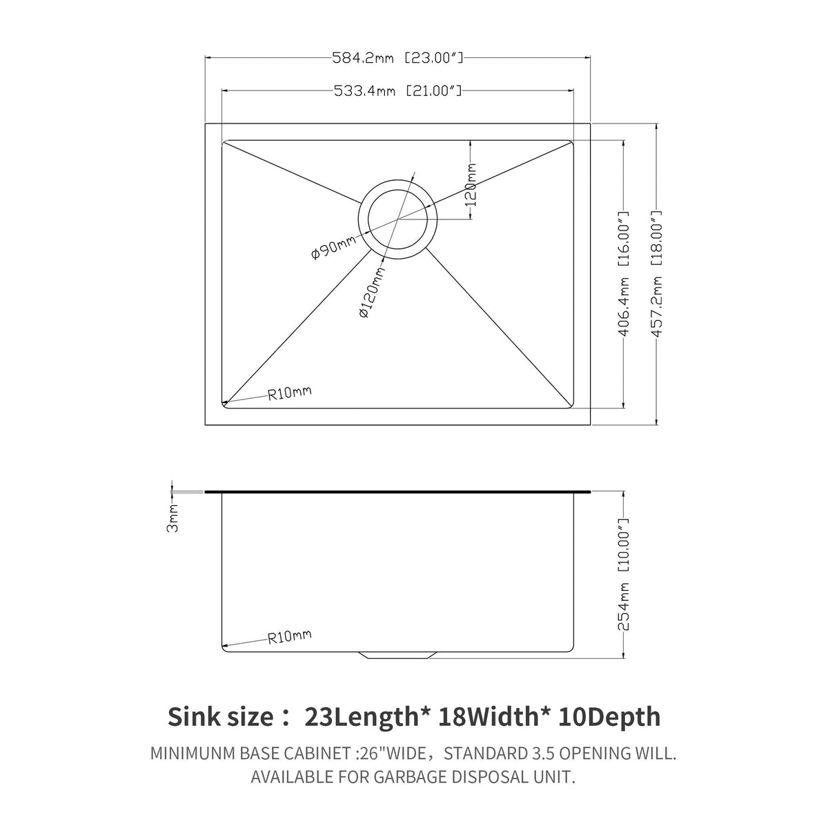 Undermount Kitchen Sink With Deep Single Bowl, photo 24 of 35