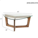 Walker - Coffee Table - Brown by HouseOfZazla