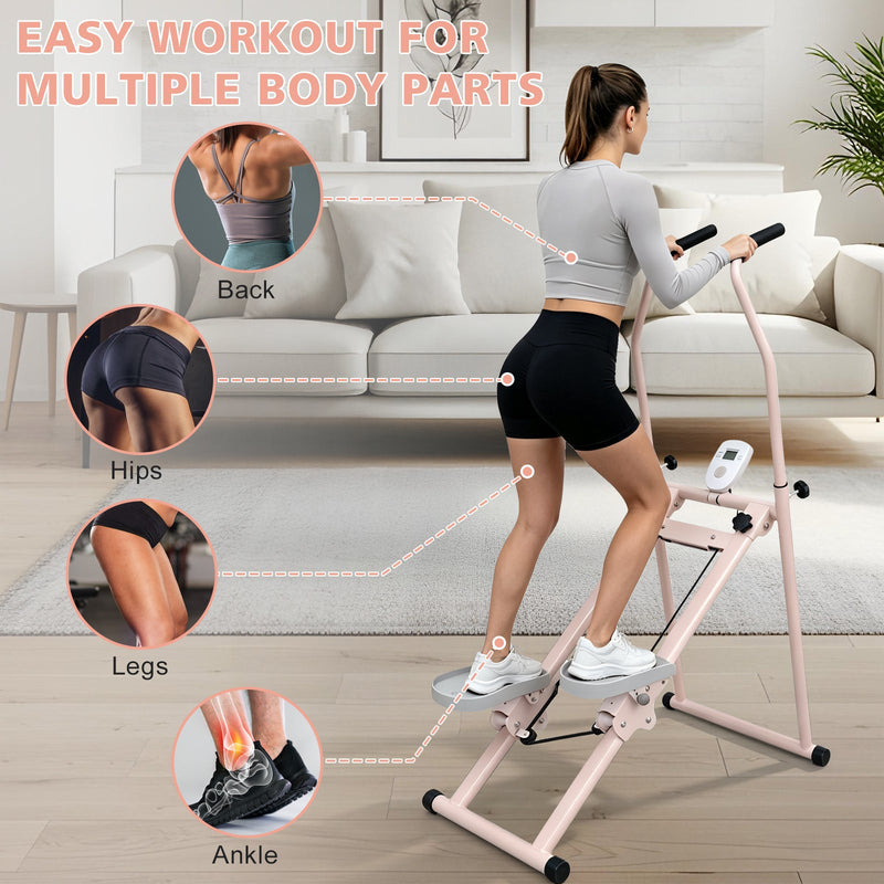 Stair Stepper Folding Vertical Cardio Exercise Climber, photo 7 of 8