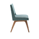 Dining Chair With Upholstered Seat And Back (Set of 2) - Blue by HouseOfZazla
