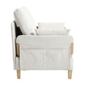 Mid Century Modern Foldable Sofa Bed, 3 In 1 Convertible Sleeper With 3 Pillows by HouseOfZazla