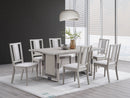 Marta 7 Pieces Dining Room Set - Natural by HouseOfZazla