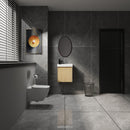 Modern Bathroom Vanity With Ceramic Basin, Wall Mounted Floating Sink Combo, Storage Cabinet by HouseOfZazla
