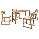 Patio Bar Set With Ergonomic Chairs by HouseOfZazla
