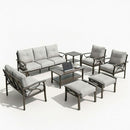 Patio Furniture Set with Coffee Table and Cushions for Backyard by HouseOfZazla