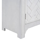 40" Modern Cabinets with Unique Design Doors with 1 Adjustable Shelves,Suitable for Multiple Rooms Such as Living Room and Study Room