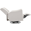 29.5'' Wide Wingback Swivel Rocker Recliner Chair, Glider Rocker Recliner, Rocking Chair Nursery for Living Room Bedroom Apartment,Linen,Beige