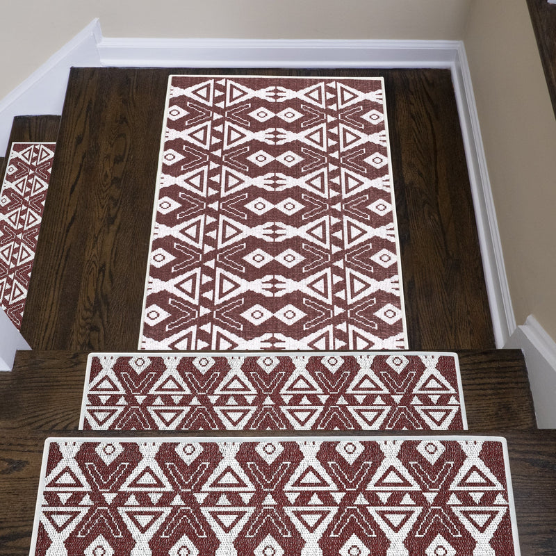 Sussexhome Hairband Collection 2 x 3 Foot Heavy Duty Low Pile  Landing Rug Runner
