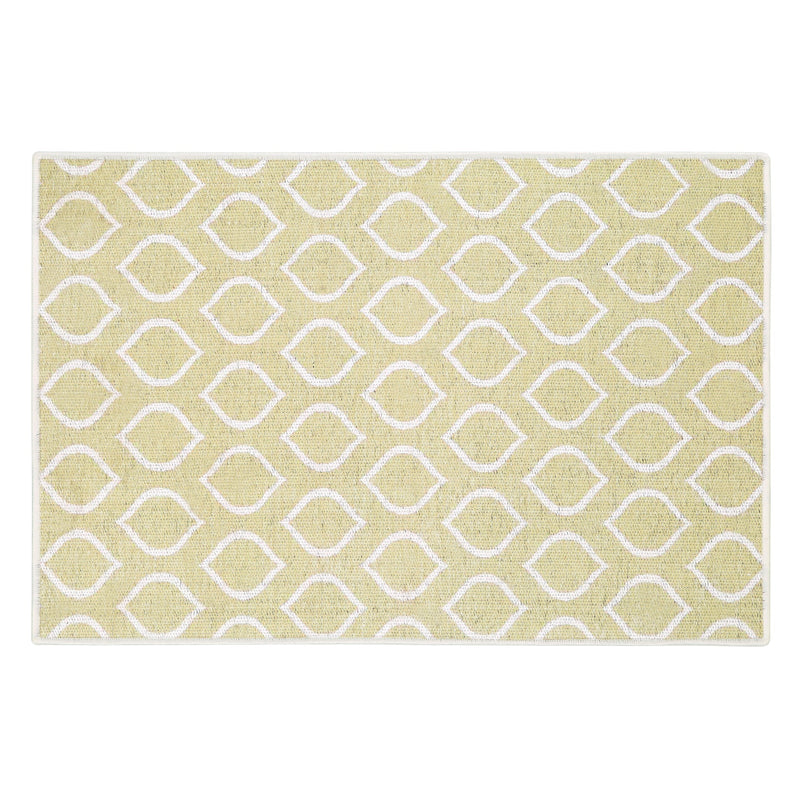 Sussexhome Drop Collection 2 x 3 Foot Heavy Duty Low Pile Landing Rug Runner