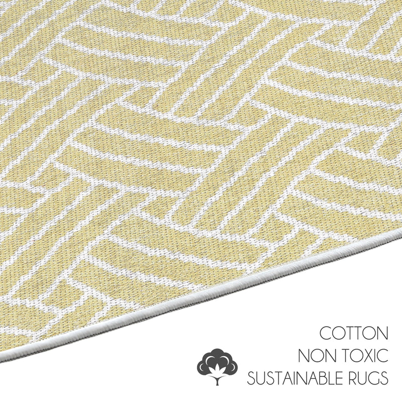 Sussexhome Sisal Collection 2 x 3 Foot Heavy Duty Low Pile Landing Rug Runner - Ultra