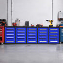 10 ft Heavy Duty Workbench with 25 Drawers