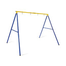 660 LBS Extra-Large A-Shaped Swing Stand with Anti-Slip Footpads (Without Seat)-Yellow by LJGDeals