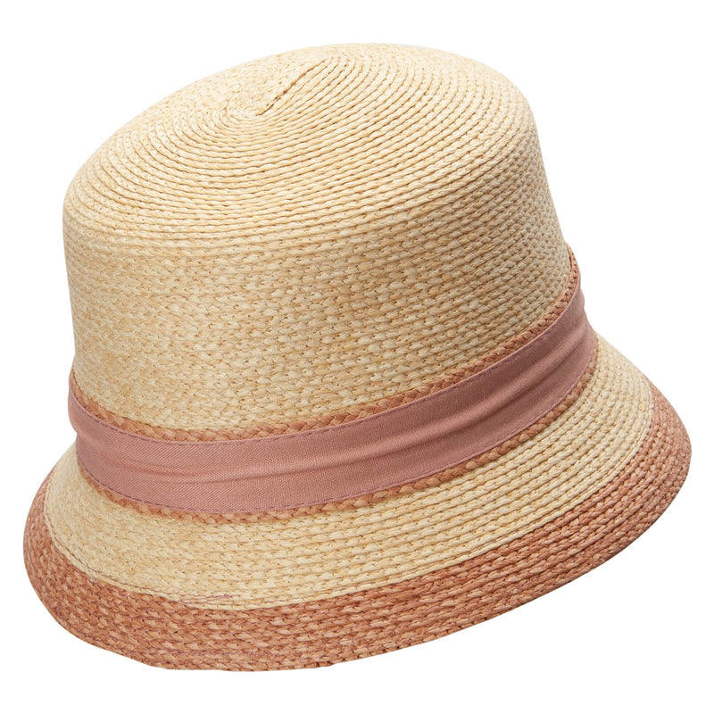 Woman's paper braid Bucket Hat