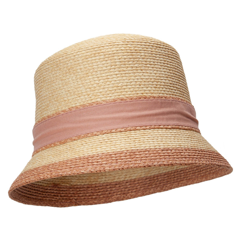 Woman's paper braid Bucket Hat