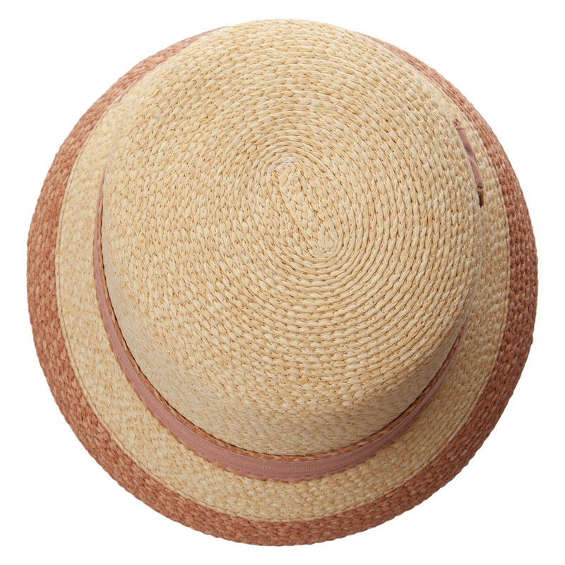 Woman's paper braid Bucket Hat