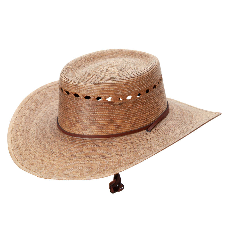 Gambler Dark Palm Braid Hat