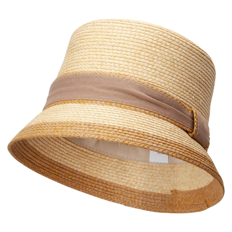Woman's paper braid Bucket Hat