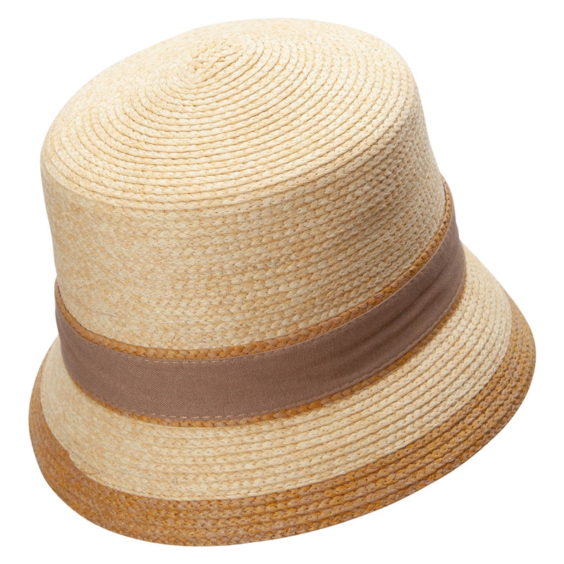 Woman's paper braid Bucket Hat