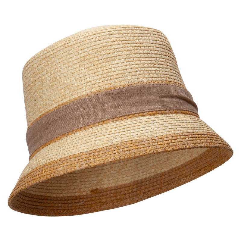 Woman's paper braid Bucket Hat