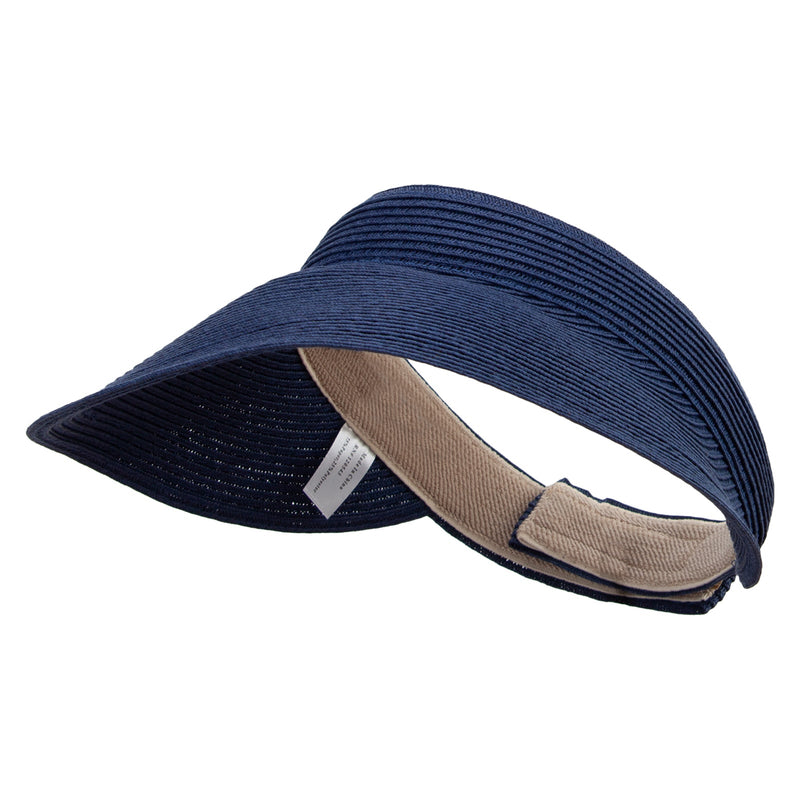 Women's 4.5 Wide Brim Velcro Strap Visor
