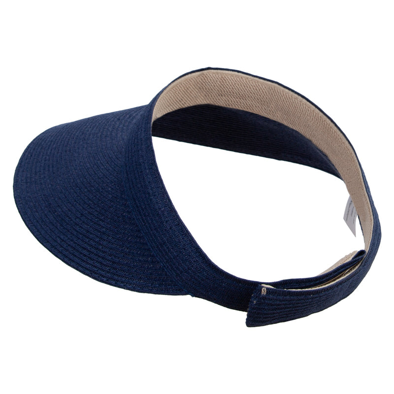 Women's 4.5 Wide Brim Velcro Strap Visor