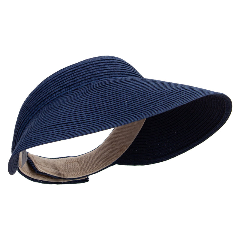 Women's 4.5 Wide Brim Velcro Strap Visor