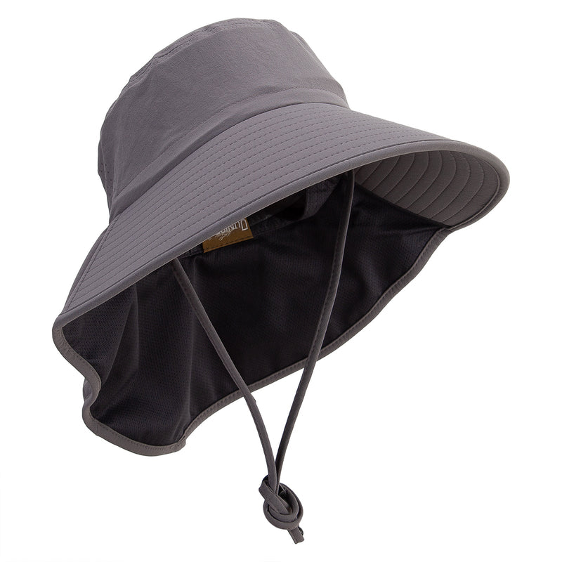 UPF 50+ Wide Brim Sun Hat With Neck Flap
