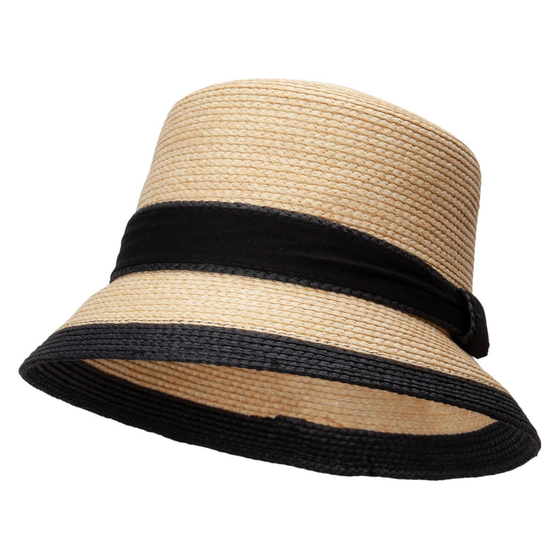 Woman's paper braid Bucket Hat
