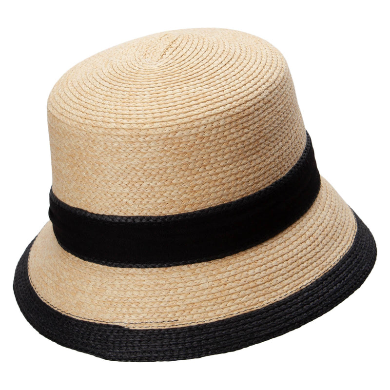 Woman's paper braid Bucket Hat