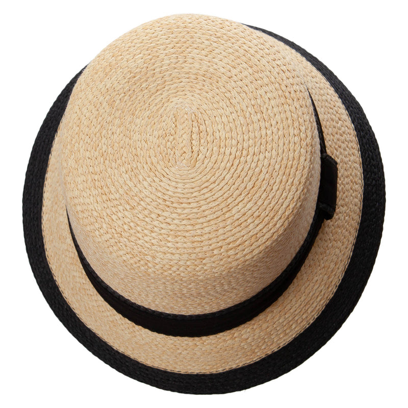 Woman's paper braid Bucket Hat