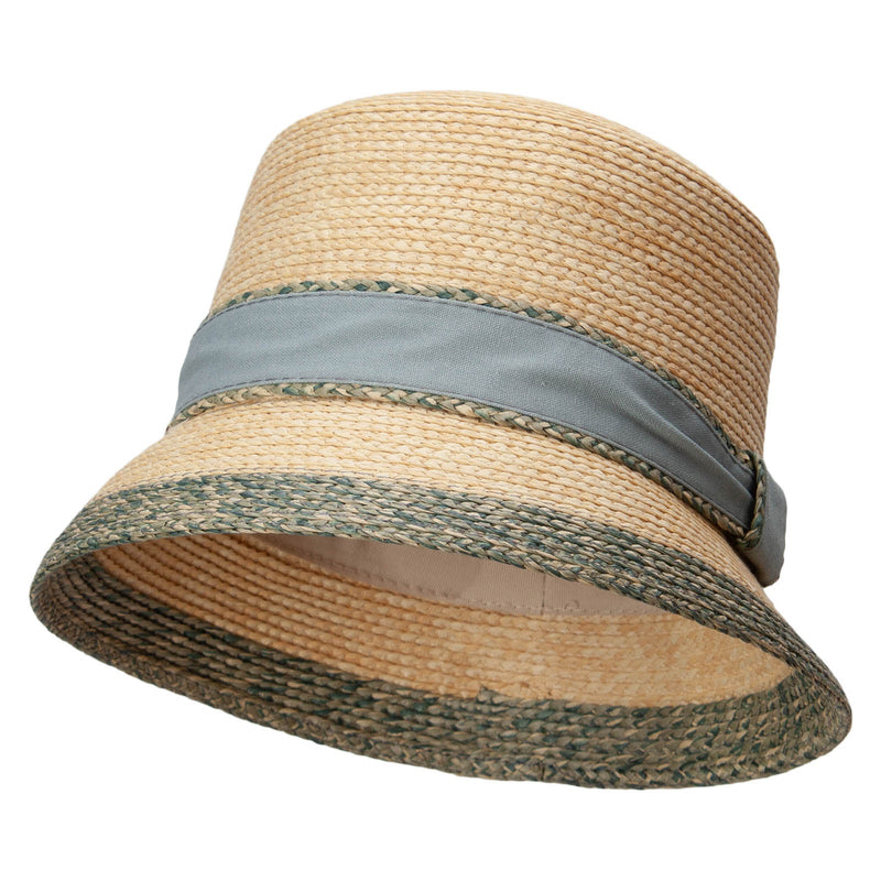 Woman's paper braid Bucket Hat