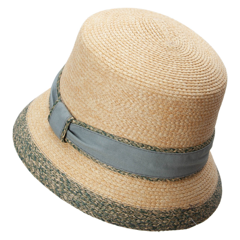Woman's paper braid Bucket Hat
