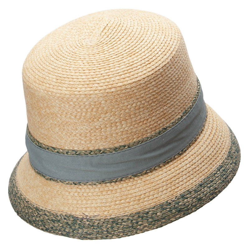 Woman's paper braid Bucket Hat